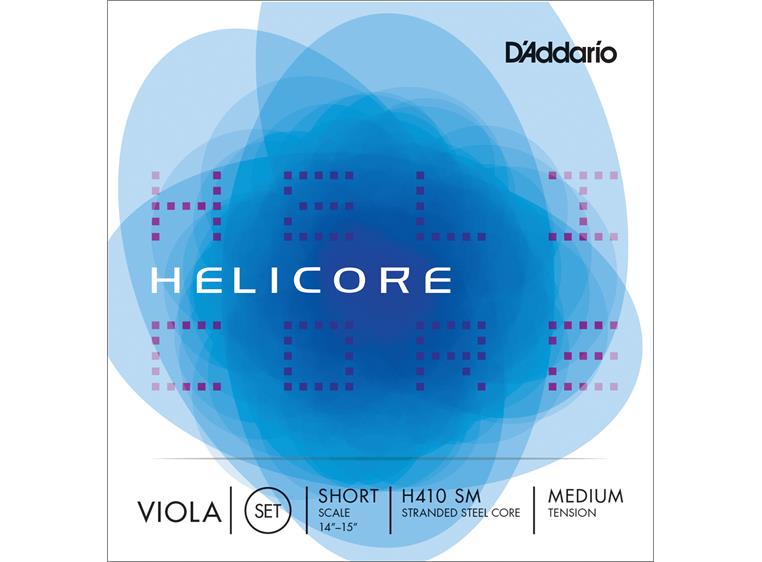 D'addario H410 SM Helicore Viola Set Short Med
